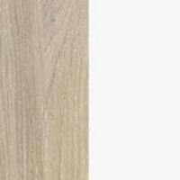 Billede af Skovby SM33 Spisebord inkl. 3 stk. Tillægsplader Ø: 123-149 cm - Hvidolieret Eg/ Hvid Laminat