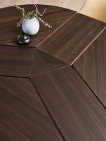 Billede af Skovby SM33 Spisebord inkl. 3 stk. Tillægsplader Ø: 123-149 cm - Naturolieret Valnød