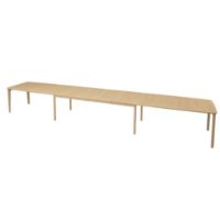 Billede af Skovby SM108 Spisebord L: 238-391 cm - Lakeret Eg