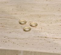 Billede af STOFF Nagel Candle Holder Cuff 3 stk. Ø: 2,85 cm - Solid Brass