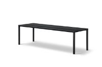 Billede af Fredericia Furniture 6715 Piloti Sofabord 120x39x35 cm - Sortlakeret Eg