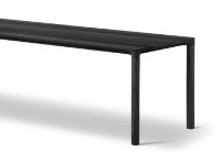 Billede af Fredericia Furniture 6715 Piloti Sofabord 120x39x35 cm - Sortlakeret Eg