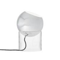 Billede af &Tradition Topan Table Lamp VP13 Ø: 21 cm - Clear/Chrome 