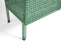 Billede af HAY Perforated Floor Cabinet Small 66,5x89 cm - Steel/Soft Jade 