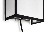 Billede af HAY Ava Square Wall Lamp H: 20,5 cm - Paper/White 