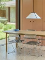 Billede af HAY Ava Cone Pendant 600 60x60 cm - Paper/White 