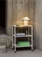 Billede af HAY Ava Pyramid Table Lamp 290 H: 32 cm - Paper/White