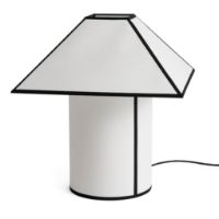 Billede af HAY Ava Pyramid Table Lamp 450 H: 50 cm - Paper/White