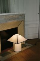 Billede af HAY Ava Pyramid Table Lamp 450 H: 50 cm - Paper/White