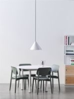 Billede af HAY Compass Pendant 260 Ø: 26 cm - Brushed Aluminium