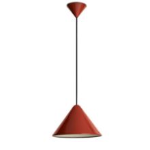 Billede af HAY Compass Pendant 260 Ø: 26 cm - Aluminium/Pompeian Red