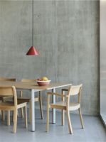 Billede af HAY Compass Pendant 260 Ø: 26 cm - Aluminium/Pompeian Red