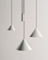 Billede af HAY Compass Adjustable Pendant 430 Ø: 43 cm - Brushed Aluminium