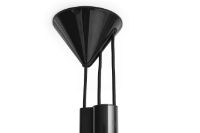 Billede af HAY Compass Adjustable Pendant 430 Ø: 43 cm - Aluminium/Soft Black 