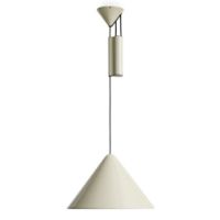 Billede af HAY Compass Adjustable Pendant 430 Ø: 43 cm - Aluminium/Oyster White 