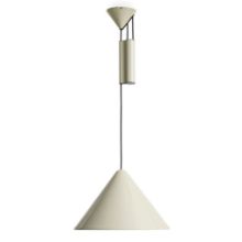 Billede af HAY Compass Adjustable Pendant 430 Ø: 43 cm - Aluminium/Oyster White 