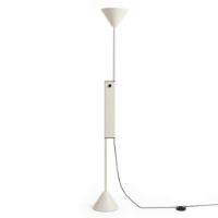 Billede af HAY Twist Floor Lamp H: 200 cm - Aluminium/Cream White 