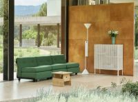 Billede af HAY Twist Floor Lamp H: 200 cm - Aluminium/Cream White 