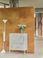 Billede af HAY Twist Floor Lamp H: 200 cm - Aluminium/Cream White 