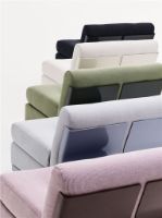 Billede af HAY Amanta 1 Seater B: 79 cm - Frost Blue/Hallingdal 130