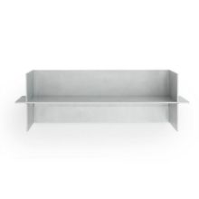 Billede af Normann Copenhagen Alu Hylde L: 60 cm - Børstet Aluminium