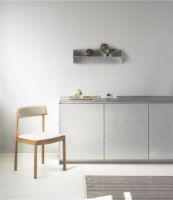 Billede af Normann Copenhagen Alu Hylde L: 60 cm - Børstet Aluminium