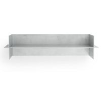 Billede af Normann Copenhagen Alu Hylde L: 80 cm - Børstet Aluminium