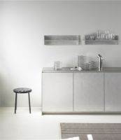 Billede af Normann Copenhagen Alu Hylde L: 80 cm - Børstet Aluminium