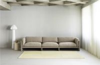 Billede af Normann Copenhagen Level Tæppe 170x240 cm - Uld/Lysegul