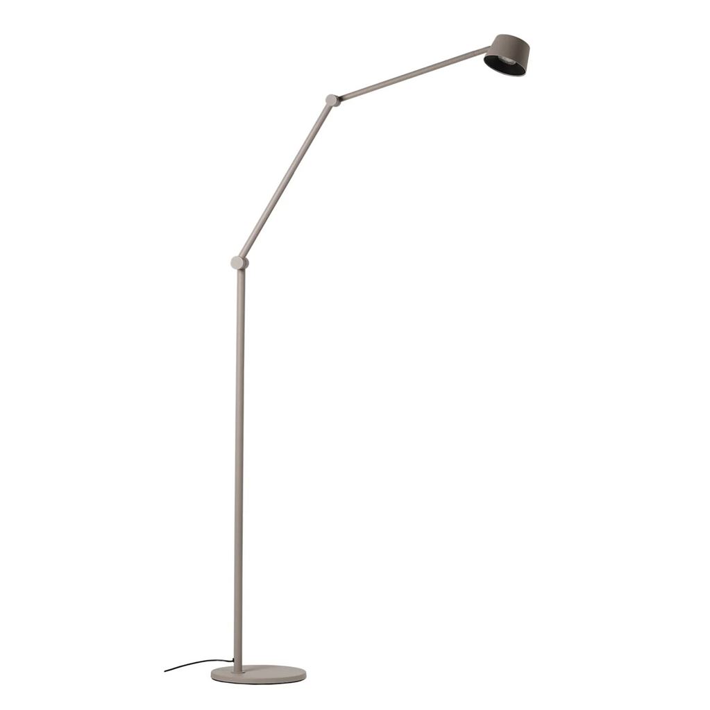 Billede af ANTIDARK Direction Floor Lamp F2 H: 130 cm - Metal/Mat Grå