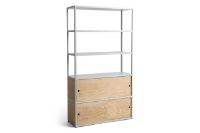 Billede af HAY New Order Combination 503 L: 100 cm - Steel/Light Grey
