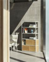 Billede af HAY New Order Combination 503 L: 100 cm - Steel/Light Grey