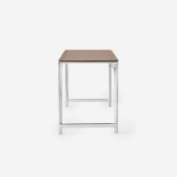 Billede af Vipp 430 Studio Desk 60x125 cm - Light Oak/Camel Leather