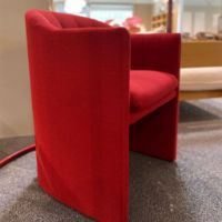 Billede af &Tradition Loafer SC24 Stol H: 79 cm - Vidar Rød UDSTILLINGSMODEL