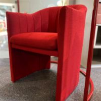 Billede af &Tradition Loafer SC24 Stol H: 79 cm - Vidar Rød UDSTILLINGSMODEL