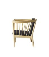 Billede af FDB Møbler Erik Ole Jørgensen J146 Lænestol H: 79,5 cm - Eg/Mørkegrå