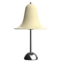 Billede af Verpan Pantop Table Lamp Ø: 23 cm - Metal/Cream White