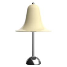 Billede af Verpan Pantop Table Lamp Ø: 23 cm - Metal/Cream White