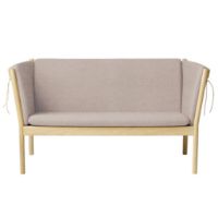 Billede af FDB Møbler J148 2 pers. Sofa Erik Ole Jørgensen L: 150 cm - Eg/Light Grey 