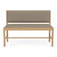 Billede af FDB Møbler J176 Sønderborg Bænk L: 116,5 cm - Lakeret Eg/Meleret (MLC01)