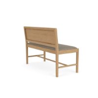 Billede af FDB Møbler J176 Sønderborg Bænk L: 116,5 cm - Lakeret Eg/Meleret (MLC01)