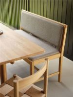 Billede af FDB Møbler J176 Sønderborg Bænk L: 116,5 cm - Lakeret Eg/Meleret (MLC01)