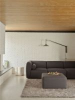 Billede af FDB Møbler U17 Hasle Væglampe Lang H: 69,5 cm - Olive Green 