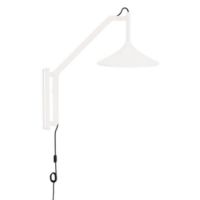 Billede af FDB Møbler U18 Hasle Væglampe Kort H: 68,5 cm - Oyster White