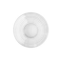 Billede af FDB Møbler U12 Sletterhage Væglampe u. Ledning Ø: 20,8 cm - Aluminium/Opal Riflet Glas