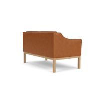 Billede af FDB Møbler L45 MK154 Mogens Koch 2 Pers. Sofa B: 145 cm - Eg/Cognac Læder 