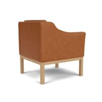 Billede af FDB Møbler L46 MK155 Mogens Koch Lænestol B: 72 cm - Eg/Cognac Læder 