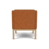 Billede af FDB Møbler L46 MK155 Mogens Koch Lænestol B: 72 cm - Eg/Cognac Læder 