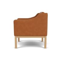 Billede af FDB Møbler L46 MK155 Mogens Koch Lænestol B: 72 cm - Eg/Cognac Læder 