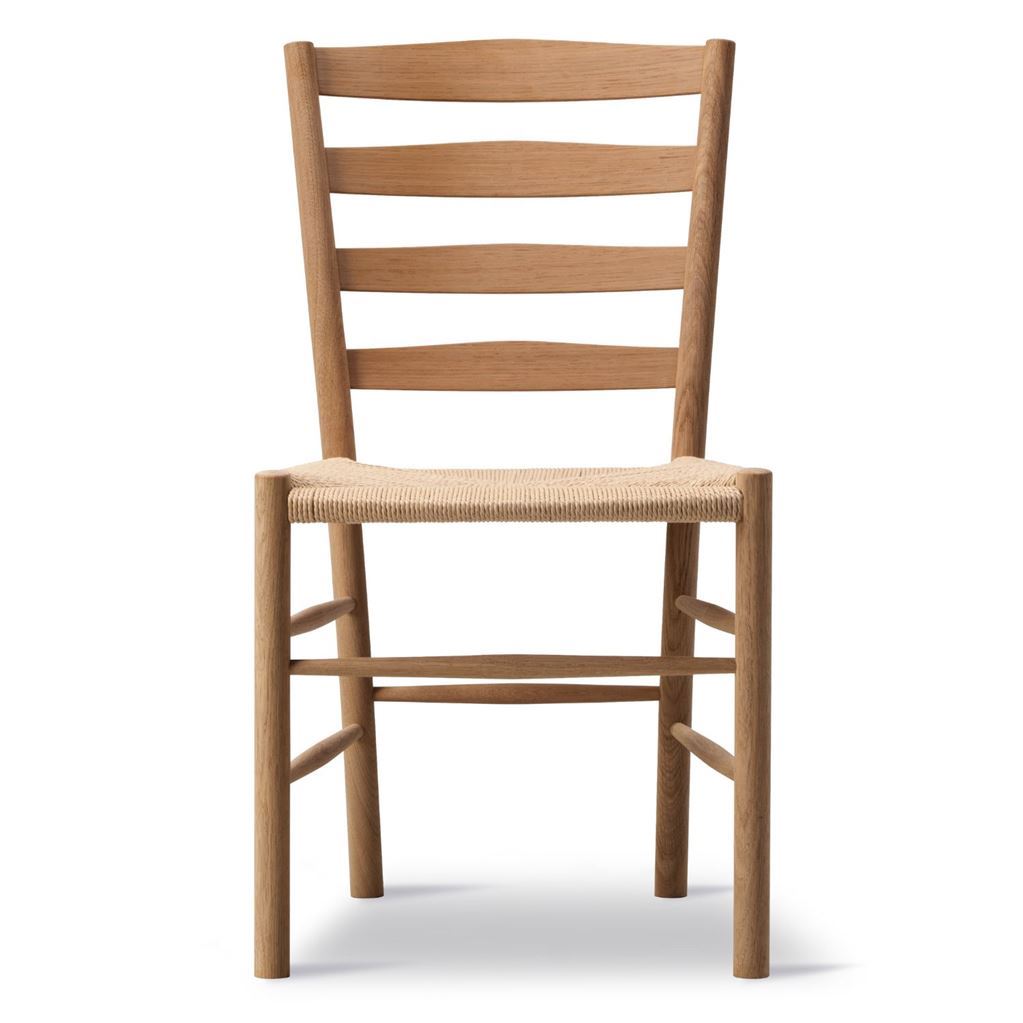 Billede af Fredericia Furniture 3207 Klint Spisebordsstol H: 85 cm - Olieret Eg 